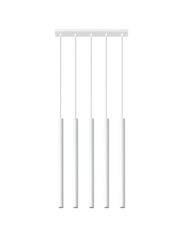 Sollux PASTELO 5 pendant lamp white SL.0468