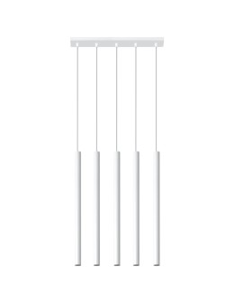 Sollux PASTELO 5 pendant lamp white SL.0468