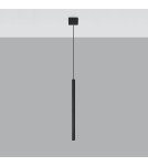 Sollux Lampa wisząca PASTELO 1 czarna SL.0469