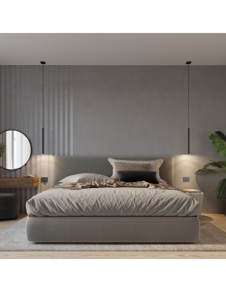 Pendant lamps - Sollux PASTELO 1 pendant lamp black SL.0469 - product kolory-swiatla.pl 7