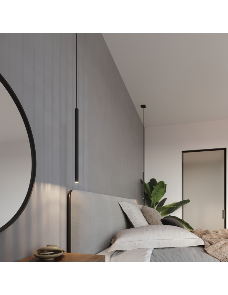 Pendant lamps - Sollux PASTELO 1 pendant lamp black SL.0469 - product kolory-swiatla.pl 8