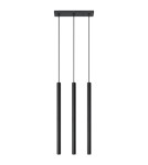 Pendant lamps - Sollux PASTELO 3 pendant lamp black SL.0470 - product 1