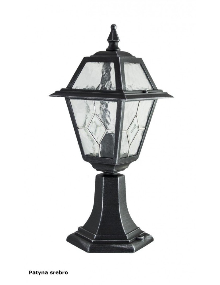 Standing garden lamps - SU-MA Stained Glass K 4011/1/N with Stained Glass Standing. - product kolory-swiatla.pl 3