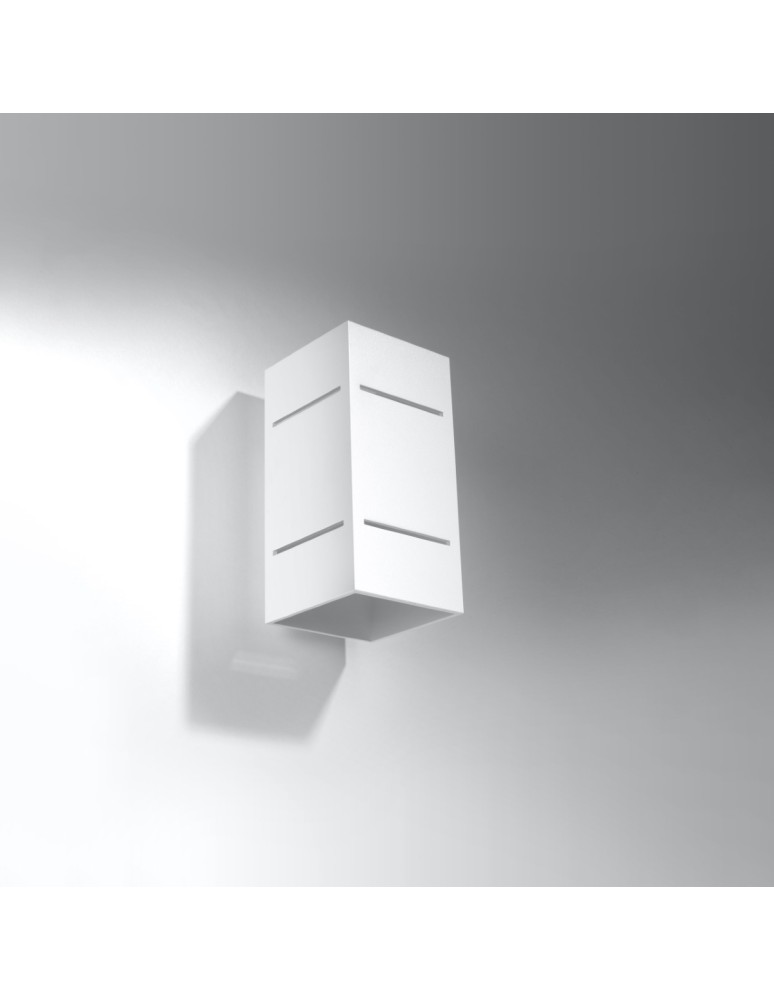 Wall lamps - Sollux Wall lamp BLOCCO white SL.0477 - product kolory-swiatla.pl 2