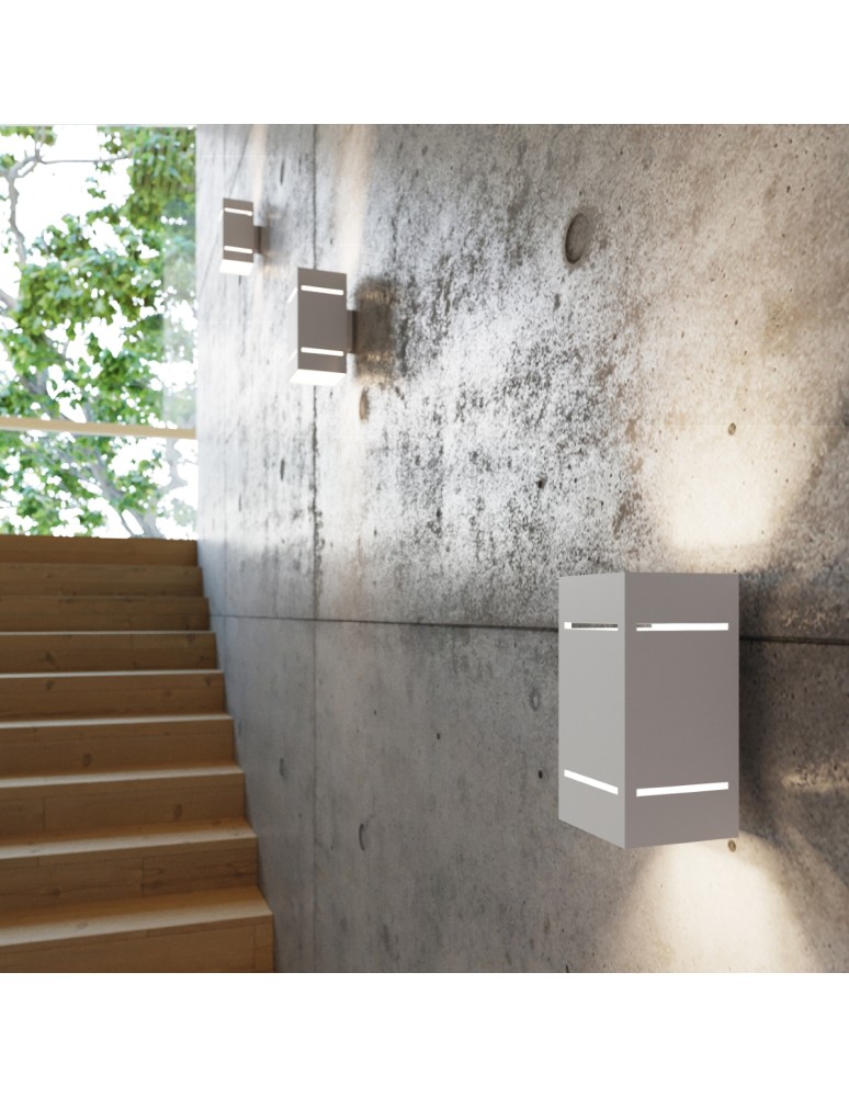 Wall lamps - Sollux Wall lamp BLOCCO white SL.0477 - product kolory-swiatla.pl 9