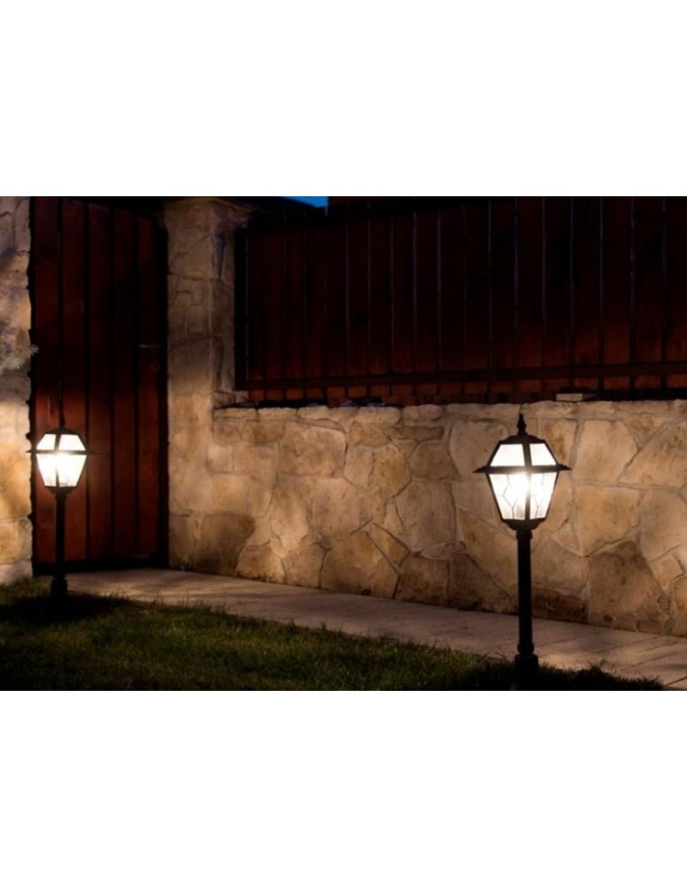 Standing garden lamps - SU-MA Stained Glass K 4011/1/N with Stained Glass Standing. - product kolory-swiatla.pl 7