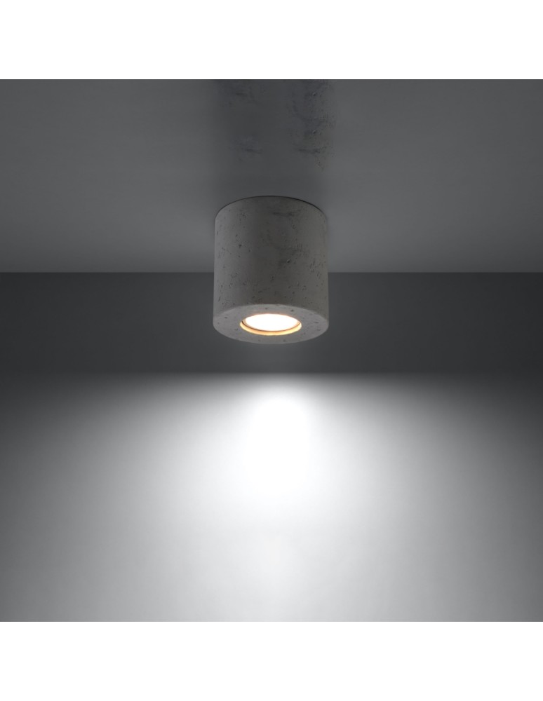 Ceiling lamps - Sollux Plafond ORBIS concrete SL.0488 - product kolory-swiatla.pl 3