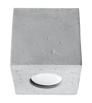 Ceiling lamps - Sollux Plafond QUAD concrete SL.0489 - product 1