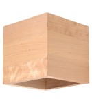Wall lamps - Sollux QUAD wall lamp natural wood SL.0491 - product 1