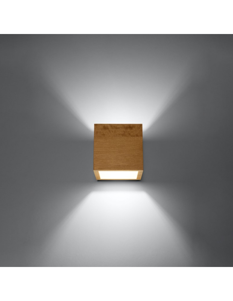 Sollux Kinkiet QUAD naturalne drewno SL.0491