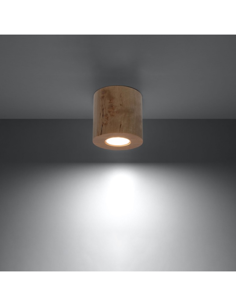 Ceiling lamps - Sollux Plafond ORBIS natural wood SL.0492 - product kolory-swiatla.pl 3