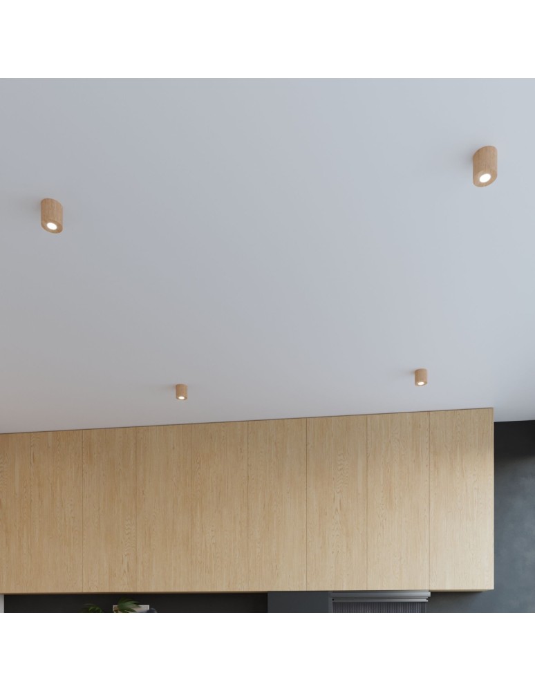 Ceiling lamps - Sollux Plafond ORBIS natural wood SL.0492 - product kolory-swiatla.pl 6