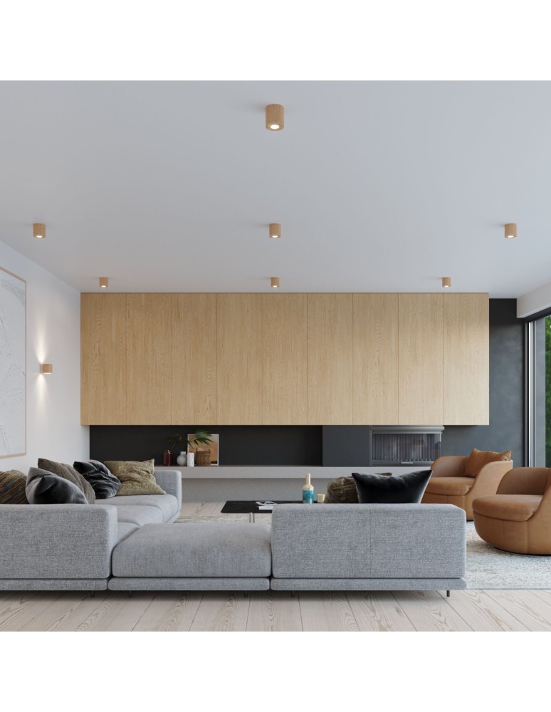 Ceiling lamps - Sollux Plafond ORBIS natural wood SL.0492 - product kolory-swiatla.pl 7