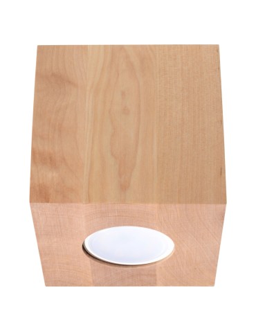 Sollux Plafond QUAD natural wood SL.0493