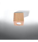 Ceiling lamps - Sollux Plafond QUAD natural wood SL.0493 - product 2