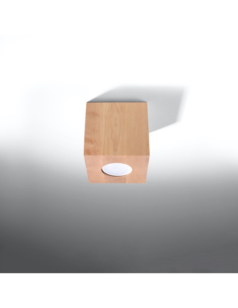 Ceiling lamps - Sollux Plafond QUAD natural wood SL.0493 - product kolory-swiatla.pl 2