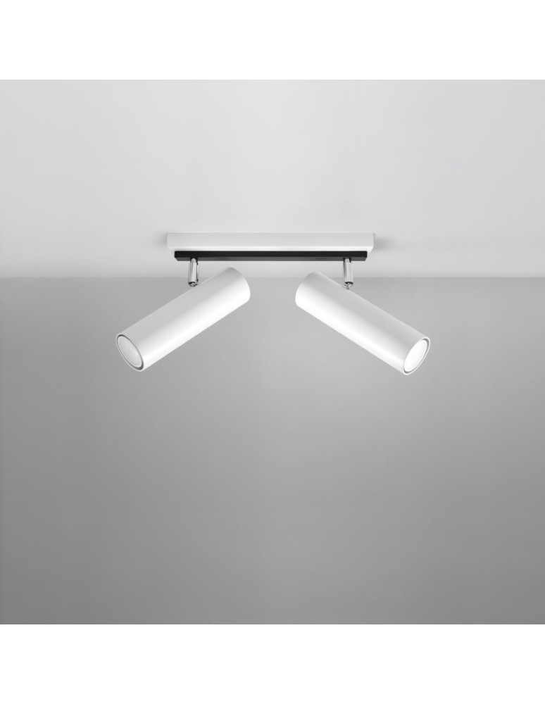 Ceiling lamps - Sollux Plafond DIREZIONE 2 white SL.0496 - product kolory-swiatla.pl 2