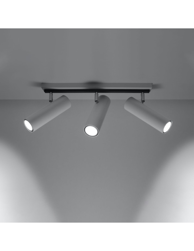 Ceiling lamps - Sollux Plafond DIREZIONE 3 white SL.0497 - product kolory-swiatla.pl 3