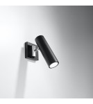 Wall lamps - Sollux Wall lamp DIREZIONE black SL.0498 - product 2