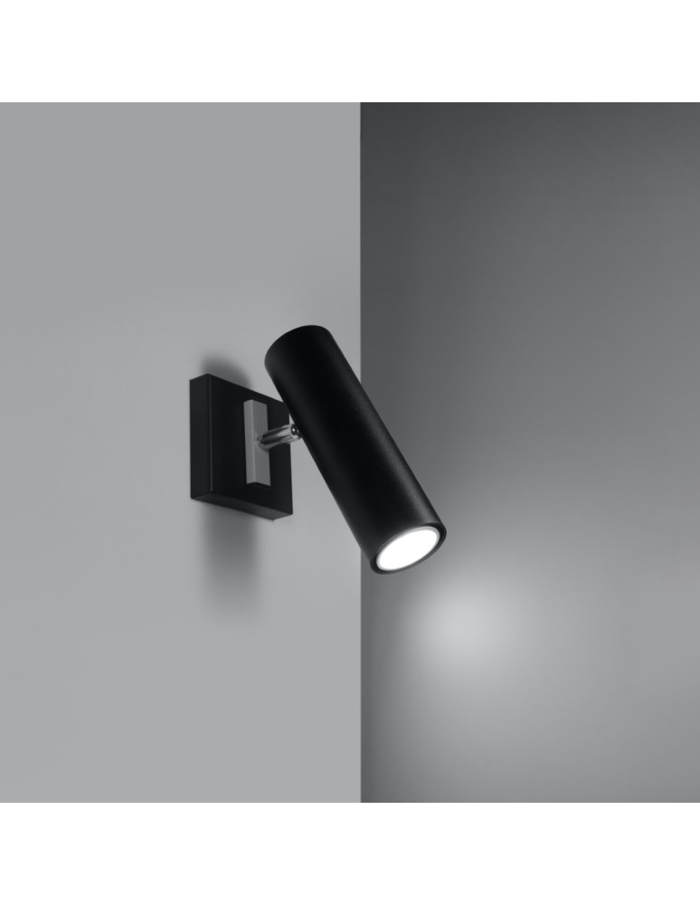 Wall lamps - Sollux Wall lamp DIREZIONE black SL.0498 - product kolory-swiatla.pl 3