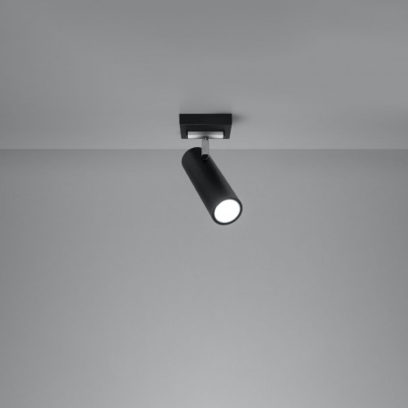 Sollux Plafon DIREZIONE 1 czarny SL.0499
