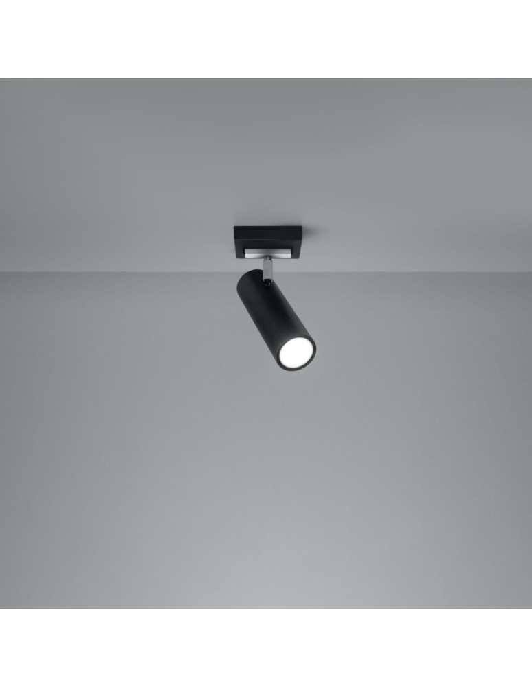 Ceiling lamps - Sollux Plafond DIREZIONE 1 black SL.0499 - product kolory-swiatla.pl 3