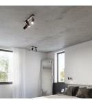 Ceiling lamps - Sollux Plafond DIREZIONE 1 black SL.0499 - product 7