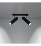 Ceiling lamps - Sollux Plafond DIREZIONE 2 black SL.0500 - product 3