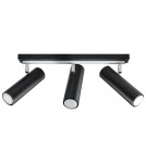 Ceiling lamps - Sollux Plafond DIREZIONE 3 black SL.0501 - product 1