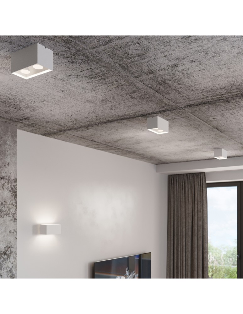 Wall lamps - Sollux QUAD MAXI wall lamp white SL.0525 - product kolory-swiatla.pl 8