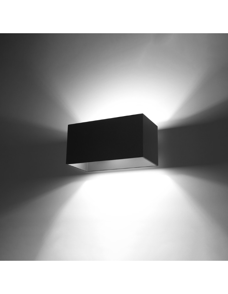 Wall lamps - Sollux QUAD MAXI wall lamp black SL.0527 - product kolory-swiatla.pl 3