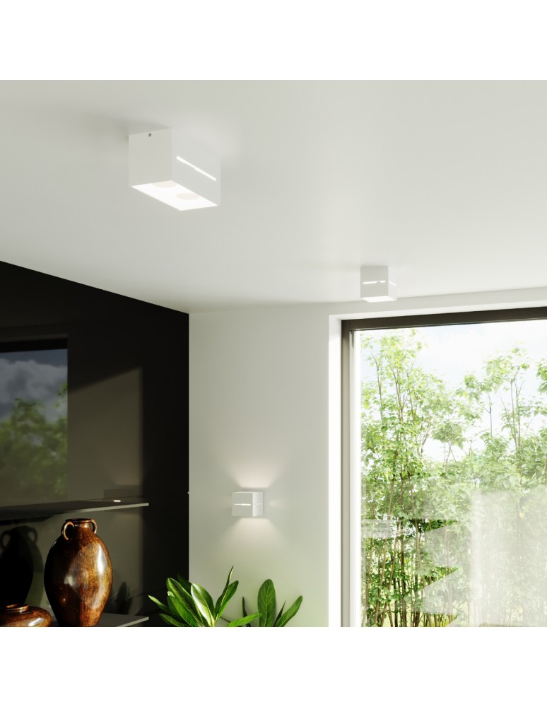 Wall lamps - Sollux Wall lamp LOBO MAXI white SL.0528 - product kolory-swiatla.pl 9