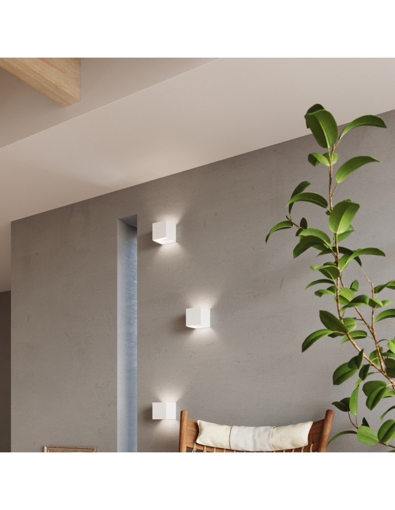 Wall lamps - Sollux Wall lamp LUCA white LED IP54 SL.0544 - product kolory-swiatla.pl 11