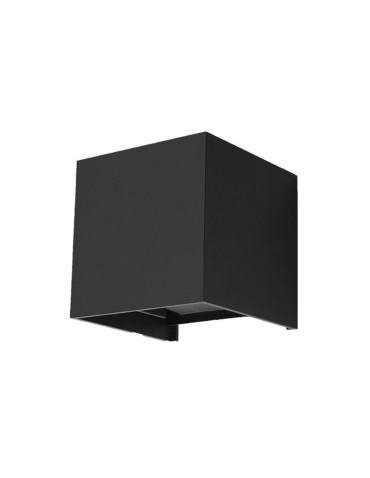 Sollux Kinkiet LUCA czarny LED IP54 SL.0545