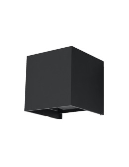Sollux Kinkiet LUCA czarny LED IP54 SL.0545