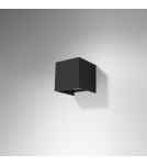 Sollux Kinkiet LUCA czarny LED IP54 SL.0545