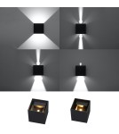 Sollux Kinkiet LUCA czarny LED IP54 SL.0545