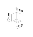 Wall lamps - Sollux Wall lamp LUCA black LED IP54 SL.0545 - product 8