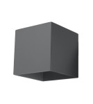 Wall lamps - Sollux Wall lamp QUAD 1 anthracite SL.0565 - product 1