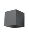 Sollux Wall lamp QUAD 1 anthracite SL.0565