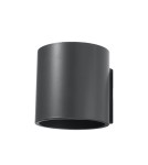 Wall lamps - Sollux Wall lamp ORBIS 1 anthracite SL.0566 - product 1