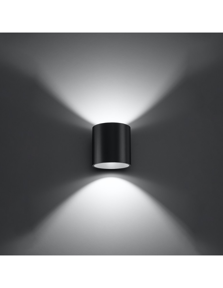 Wall lamps - Sollux Wall lamp ORBIS 1 anthracite SL.0566 - product kolory-swiatla.pl 3