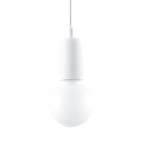 Sollux Lampa wisząca DIEGO 1 biała SL.0569
