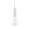Sollux Lampa wisząca DIEGO 1 biała SL.0569