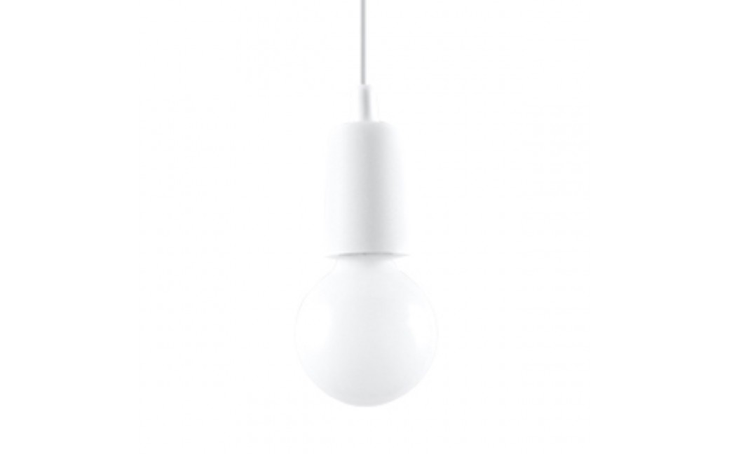 Sollux Lampa wisząca DIEGO 1 biała SL.0569
