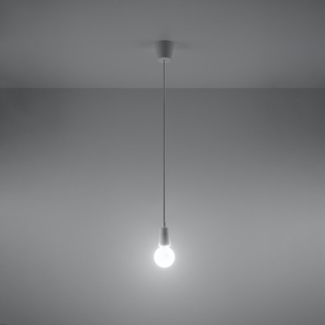 Sollux Lampa wisząca DIEGO 1 biała SL.0569