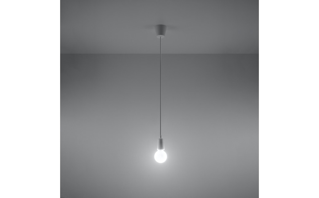 Sollux Lampa wisząca DIEGO 1 biała SL.0569