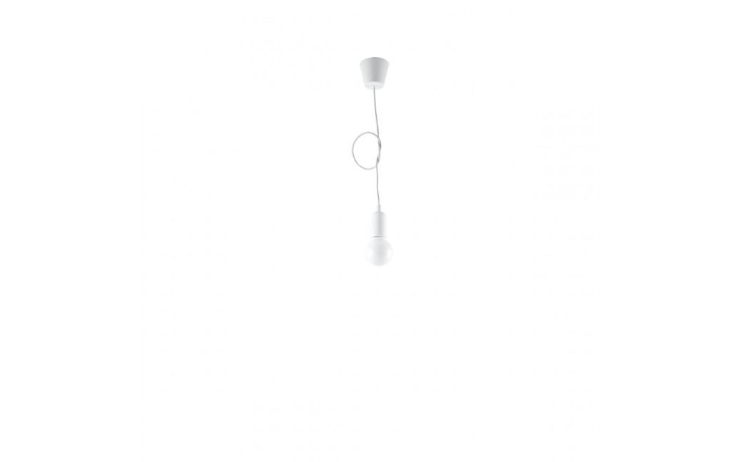 Sollux Lampa wisząca DIEGO 1 biała SL.0569
