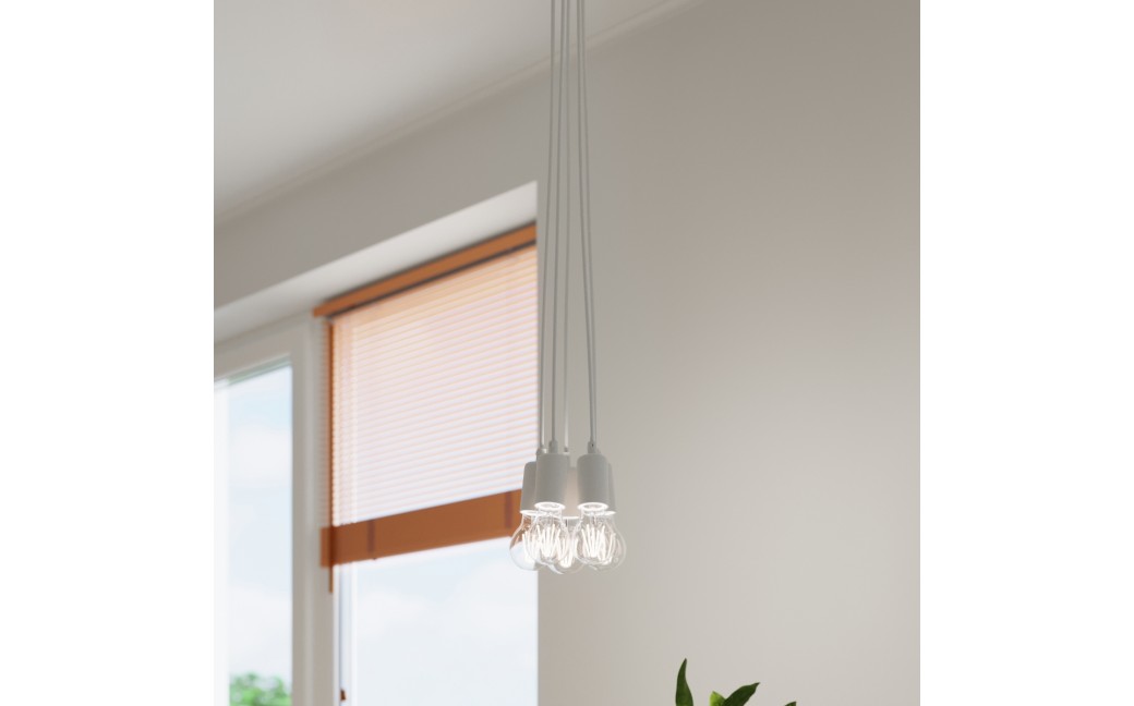 Sollux Lampa wisząca DIEGO 1 biała SL.0569