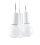 Pendant lamps - Sollux DIEGO 3 pendant lamp white SL.0570 - product 1
